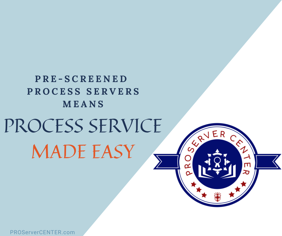 Find a process server made easy